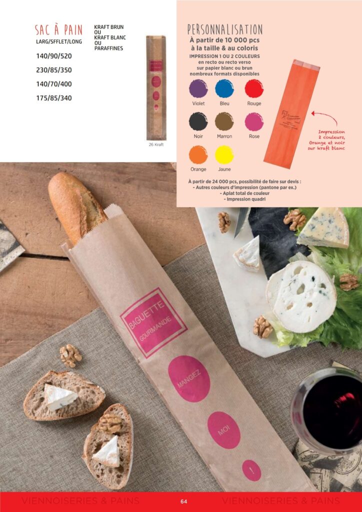 com-en-poche, sacs a pains kraft