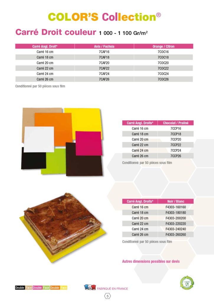 com-en-poche, supports carres couleurs