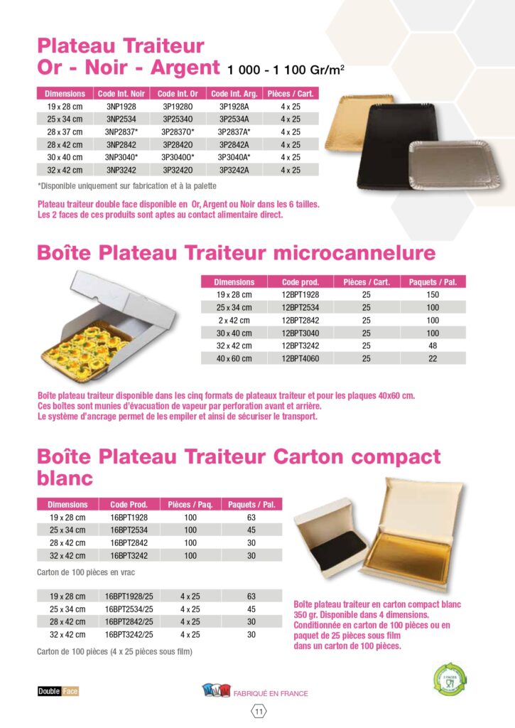 com-en-poche, plateau alimentaire